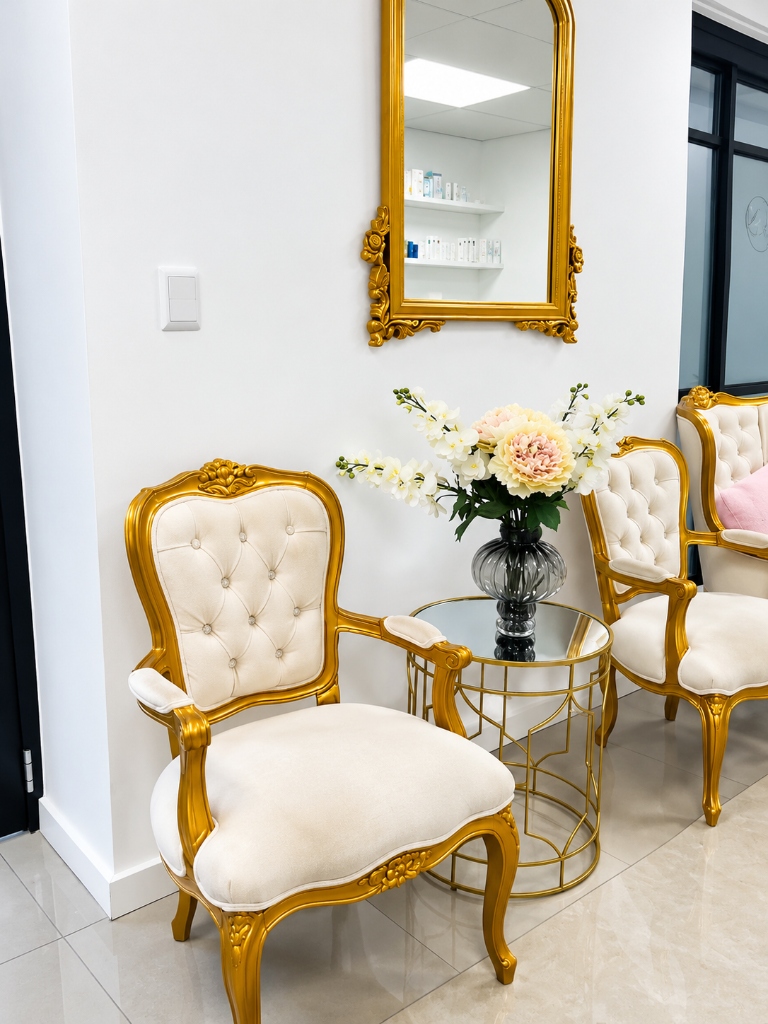 The practice waiting lounge