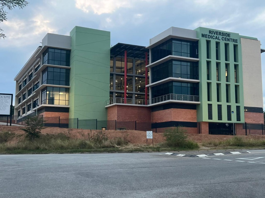 Existing photograph of the Mbombela medical facility